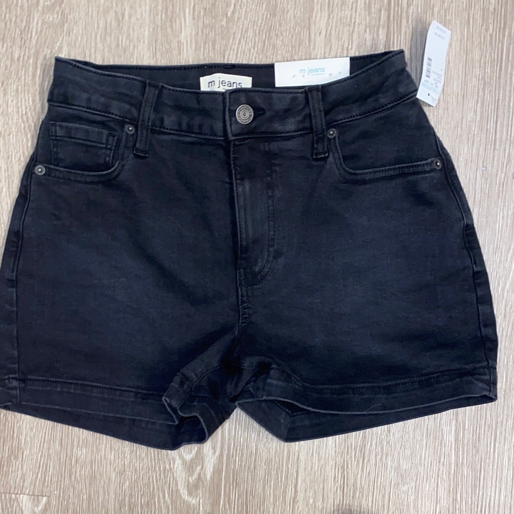 Maurices Black Jean Shorts